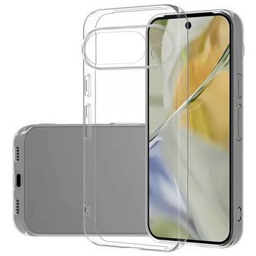 Google Pixel 10 Pro - Coque en caoutchouc silicone transparente