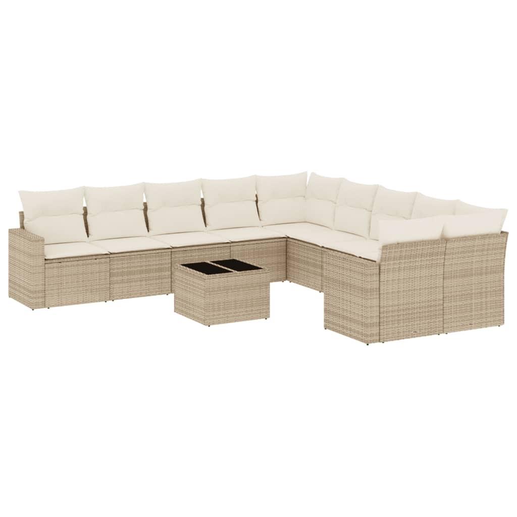 VidaXL Garten sofagarnitur poly-rattan  