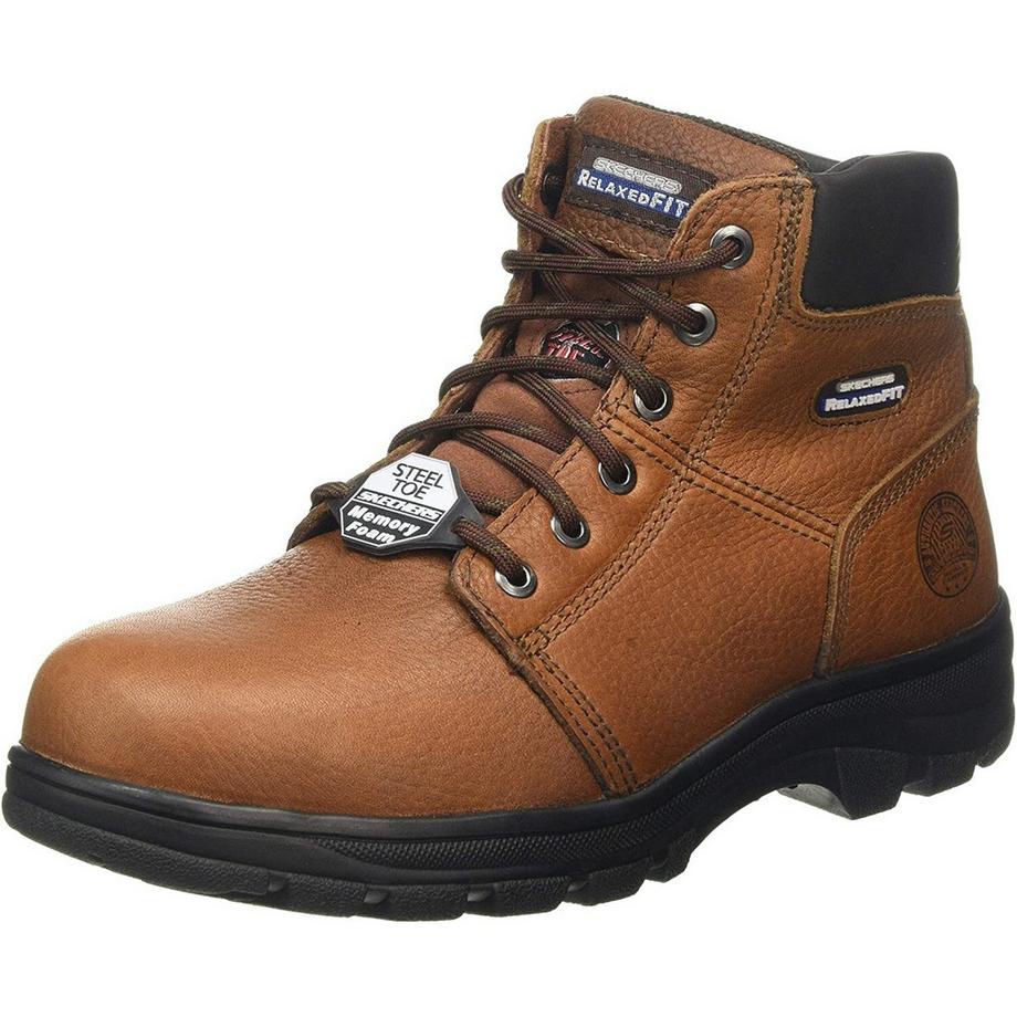 SKECHERS Stivali di sicurezza Workshire Workshire Stivali Antinfortunistici Pelle 