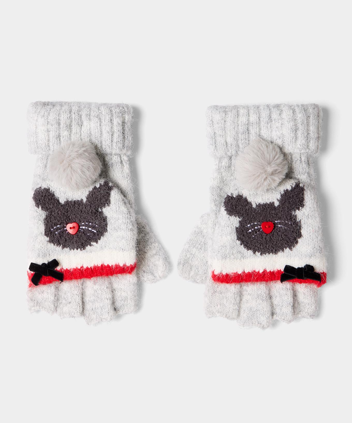 Joe Browns Muffole senza dita Gatto  