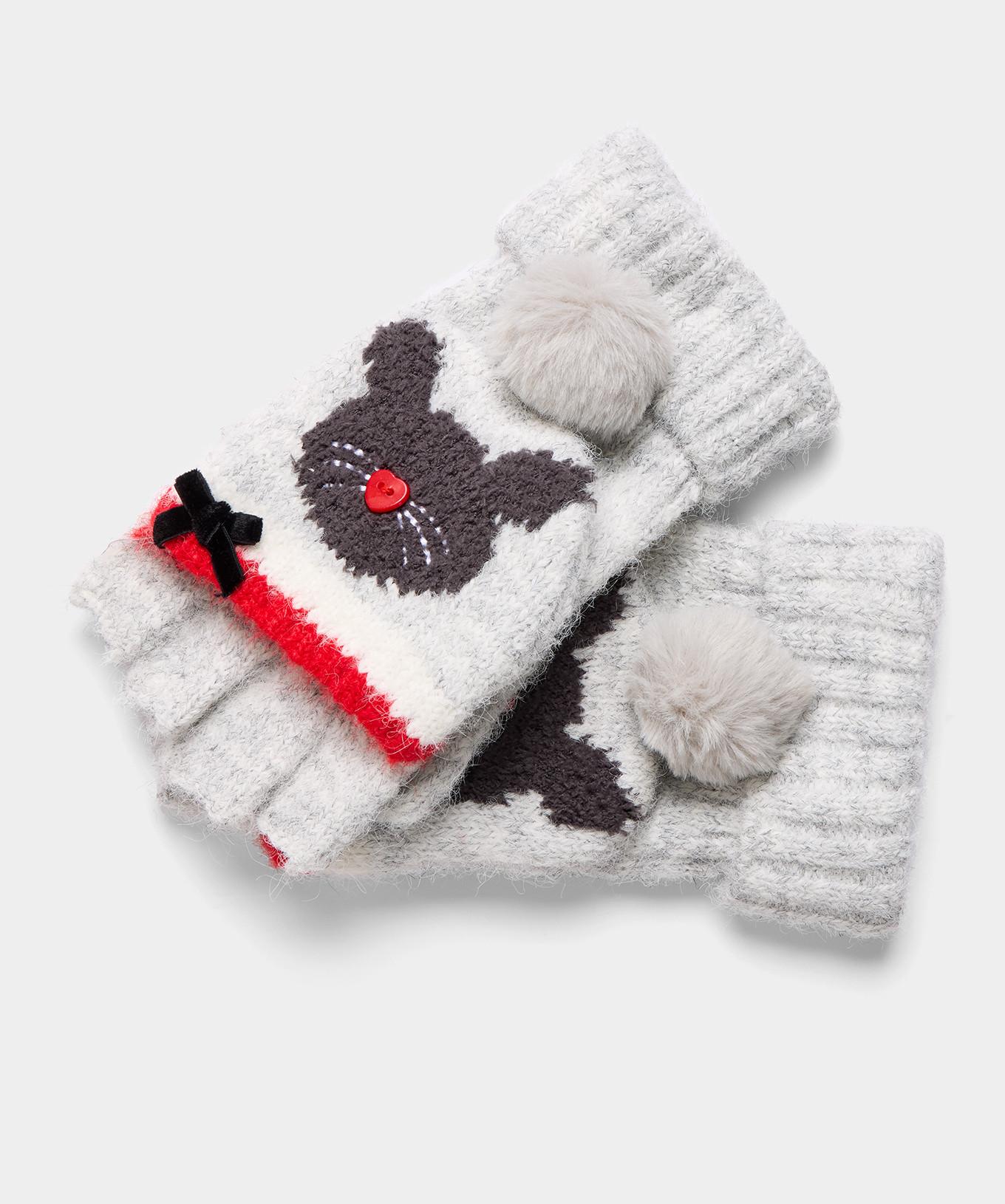 Joe Browns Muffole senza dita Gatto  