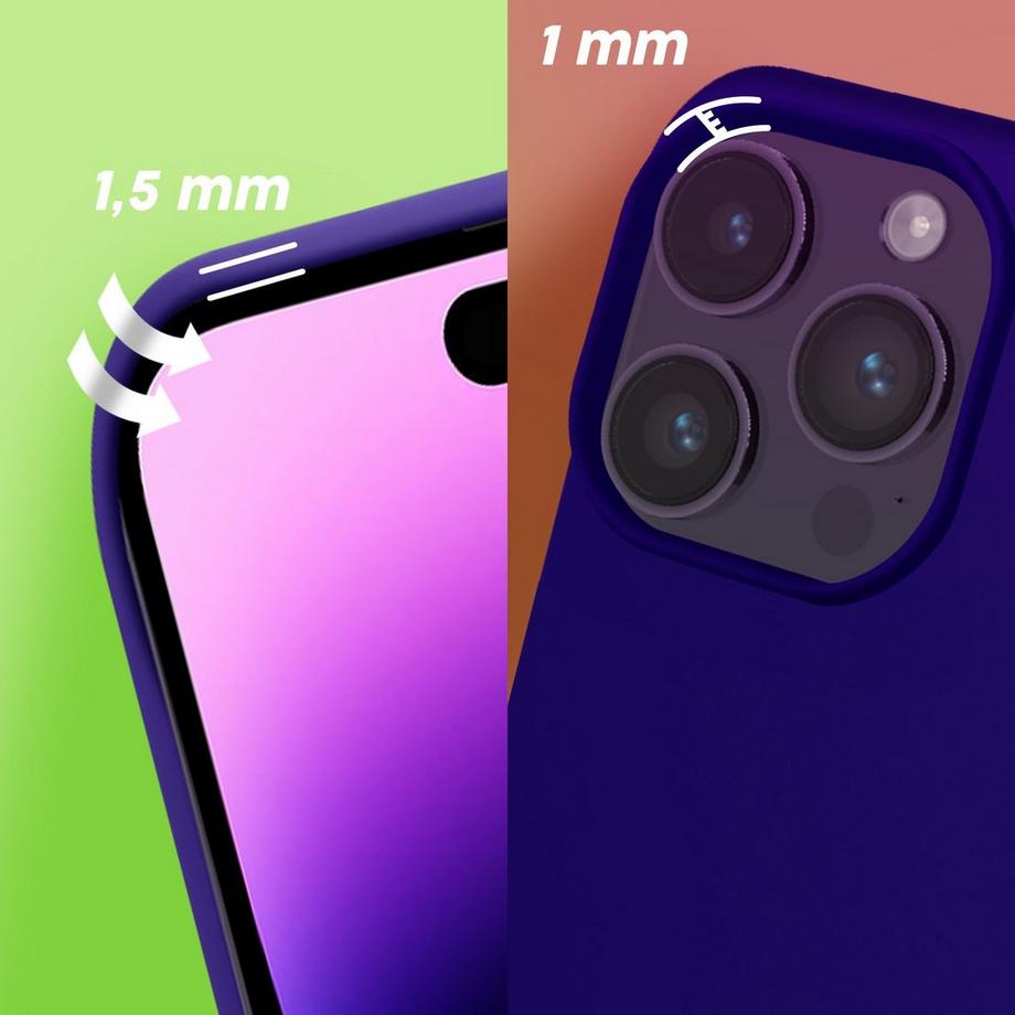 Avizar  Coque iPhone 14 Pro Douce Moxie Violet 
