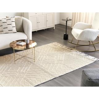 Beliani Tapis en Laine Boho MAVIKENT  