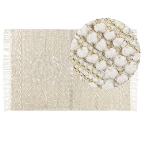 Beliani Tapis en Laine Boho MAVIKENT  