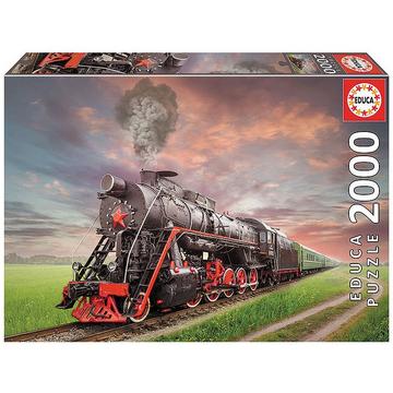 Puzzle Dampf-Lokomotive (2000Teile)