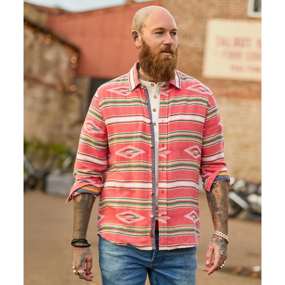 Joe Browns Hemdjacke Azteken-Streifenmuster  