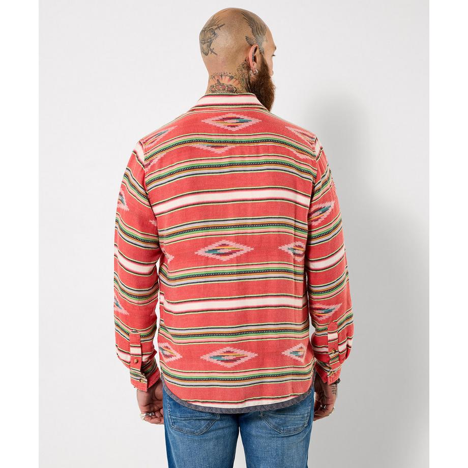 Joe Browns Hemdjacke Azteken-Streifenmuster  