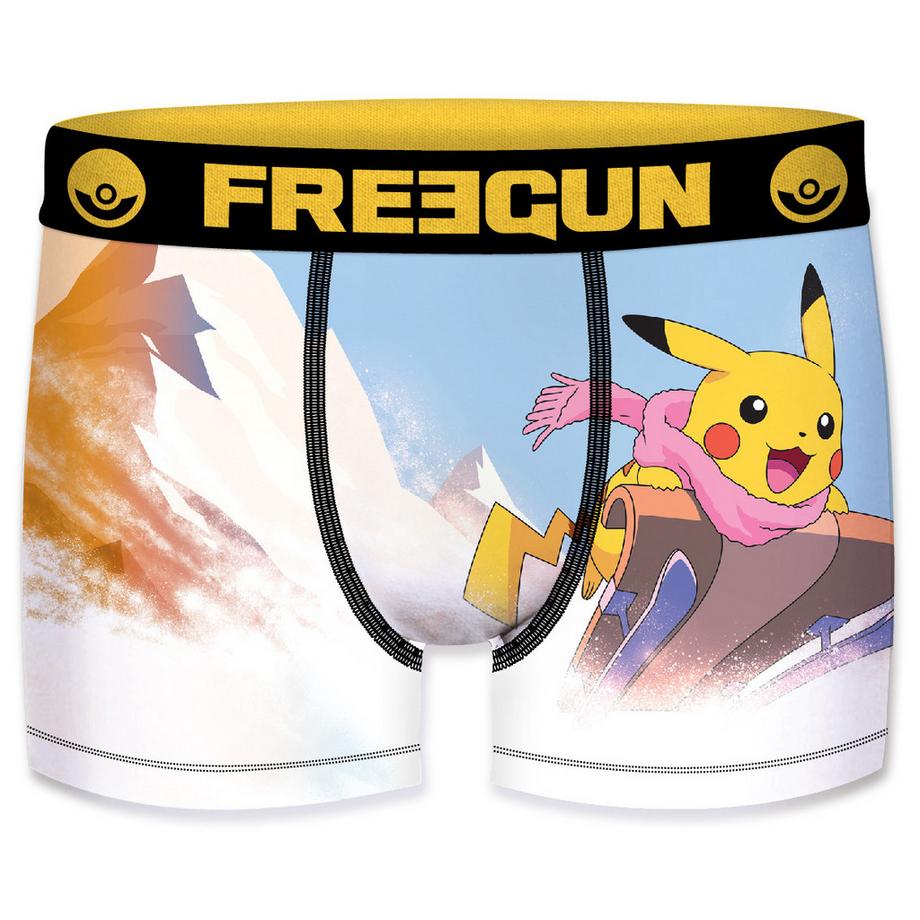 FREEGUN  Boxer - Pokemon - Pikachu Schlitten - 14 - 16 jahre 