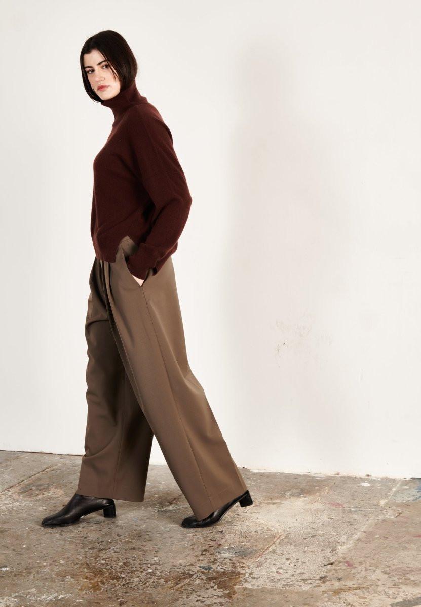 Studio Cashmere8 ZAYA 13 Oversize Stehkragen Pullover  