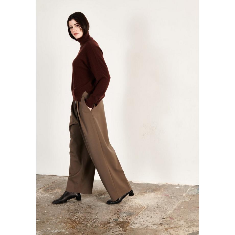 Studio Cashmere8 ZAYA 13 Maglione oversize collo alto  