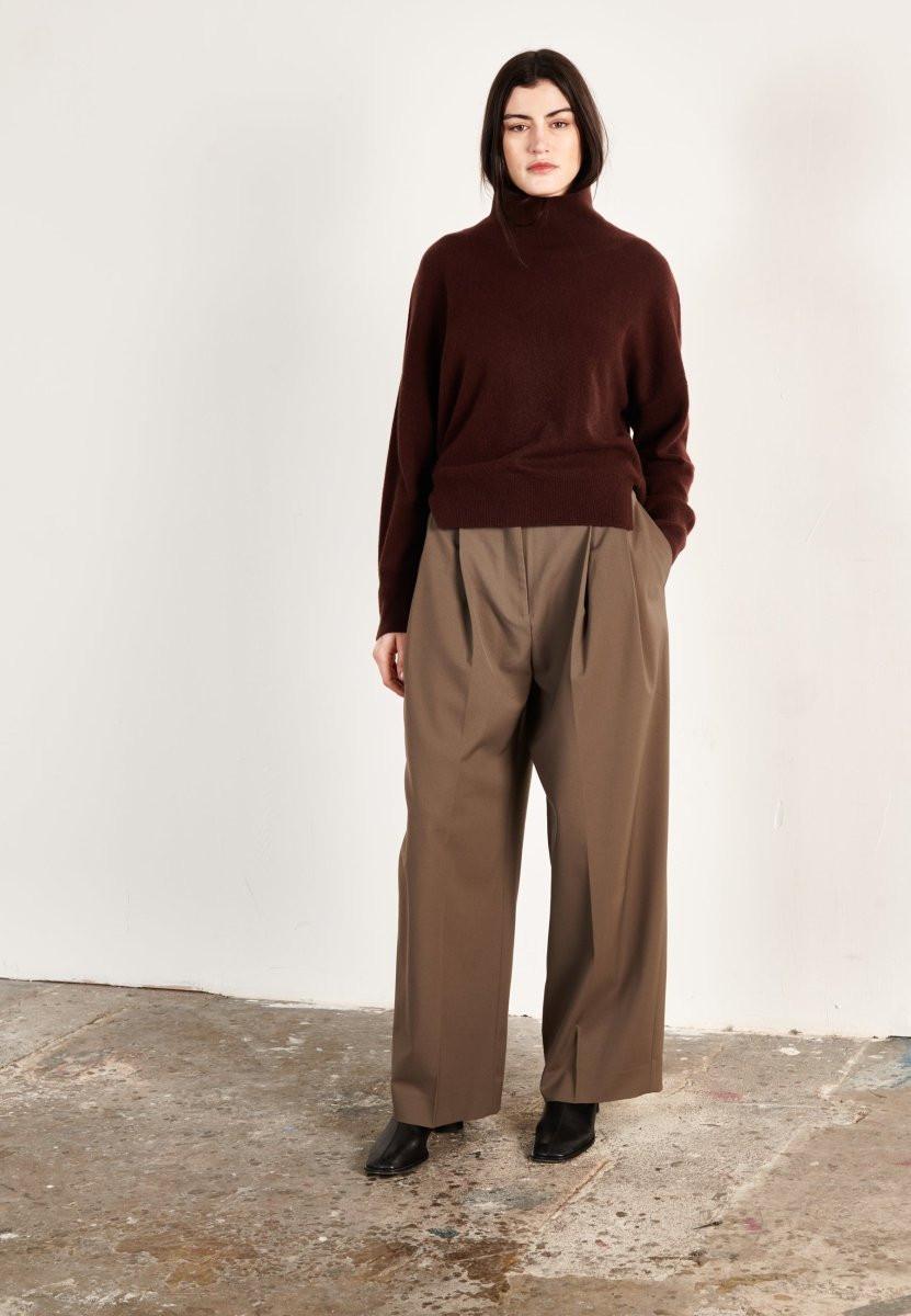 Studio Cashmere8 ZAYA 13 Oversize Stehkragen Pullover  