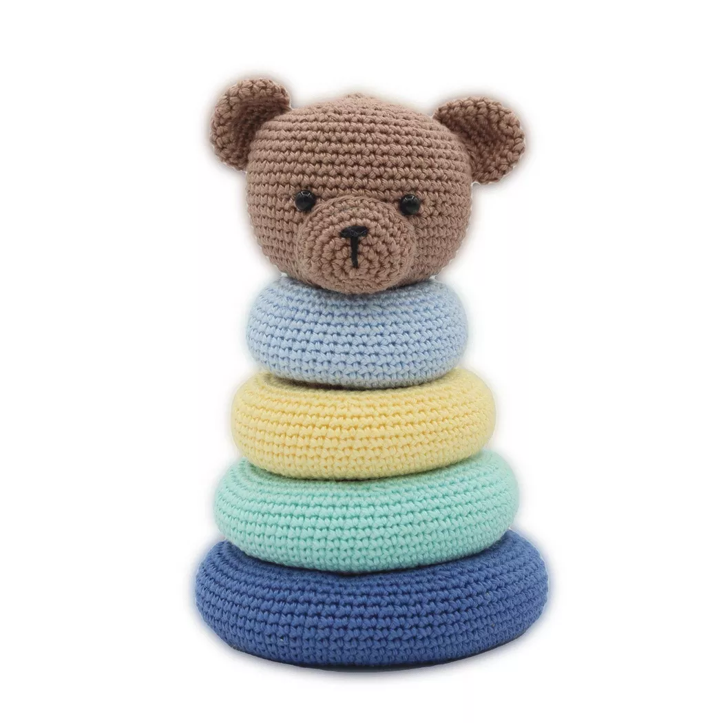 Hardicraft - Stapelturm Bär Häkelset, One Size