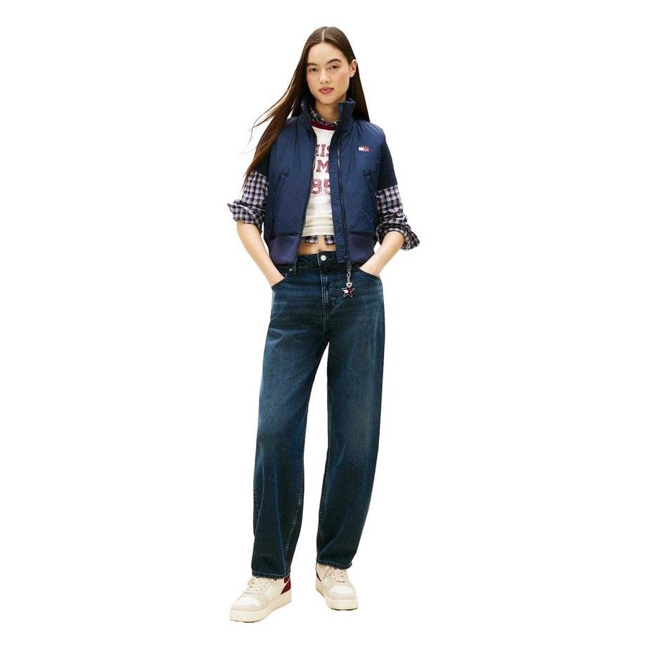 TOMMY JEANS Gilet doudoune avec motif drapeau  