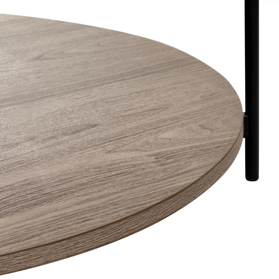 Beliani Couchtisch aus MDF-Platte Minimalistisch LANDER  