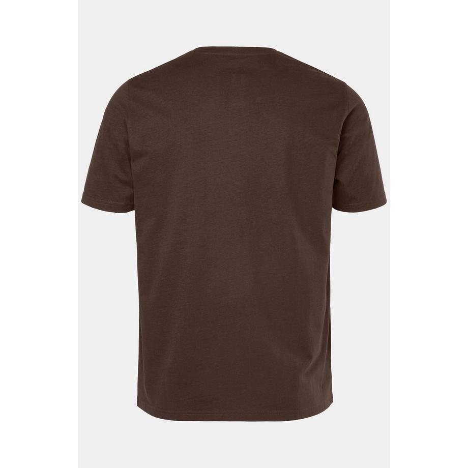 JP1880 Basic Henley Halbarm Knopfleiste  