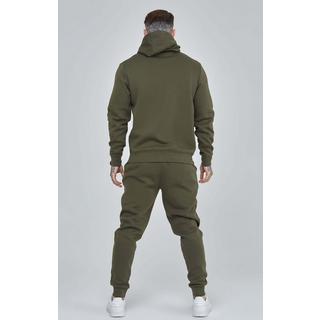 Sik Silk Essential Overhead Hoodie Khaki  