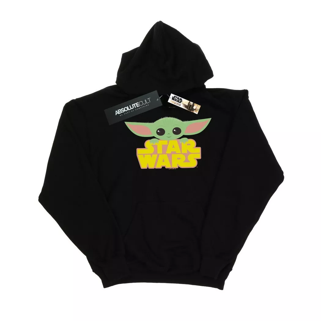 STAR WARS - The Mandalorian The Child Kapuzenpullover, für Damen, Schwarz, Größe M