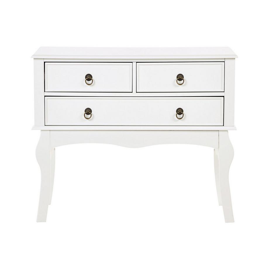 Beliani Tavolino consolle en Fibra a media densità (MDF) Retrò LAMAR  