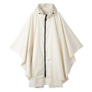 Alopini Poncho antipioggia elegante impermeabile con cappuccio cerniera  