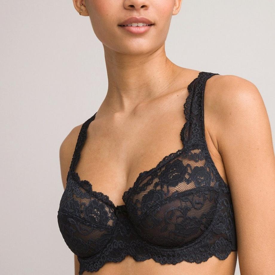 La Redoute Collections Reggiseno con ferretto in pizzo Anthea  