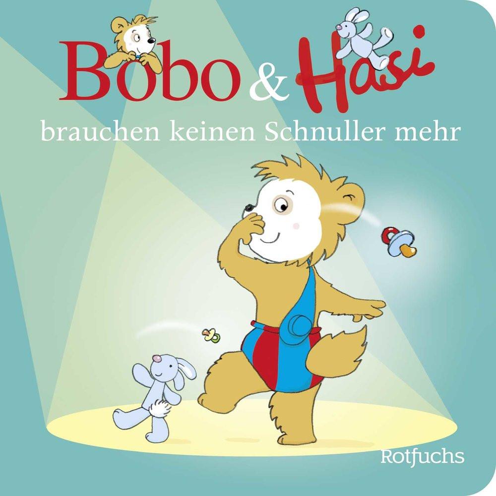 Bobo & Hasi brauchen keinen Schnuller mehr Böhlke, Dorothée; Osterwalder, Markus (Hrsg.); Böhlke, Dorothée (Illustrationen) Copertina rigida 