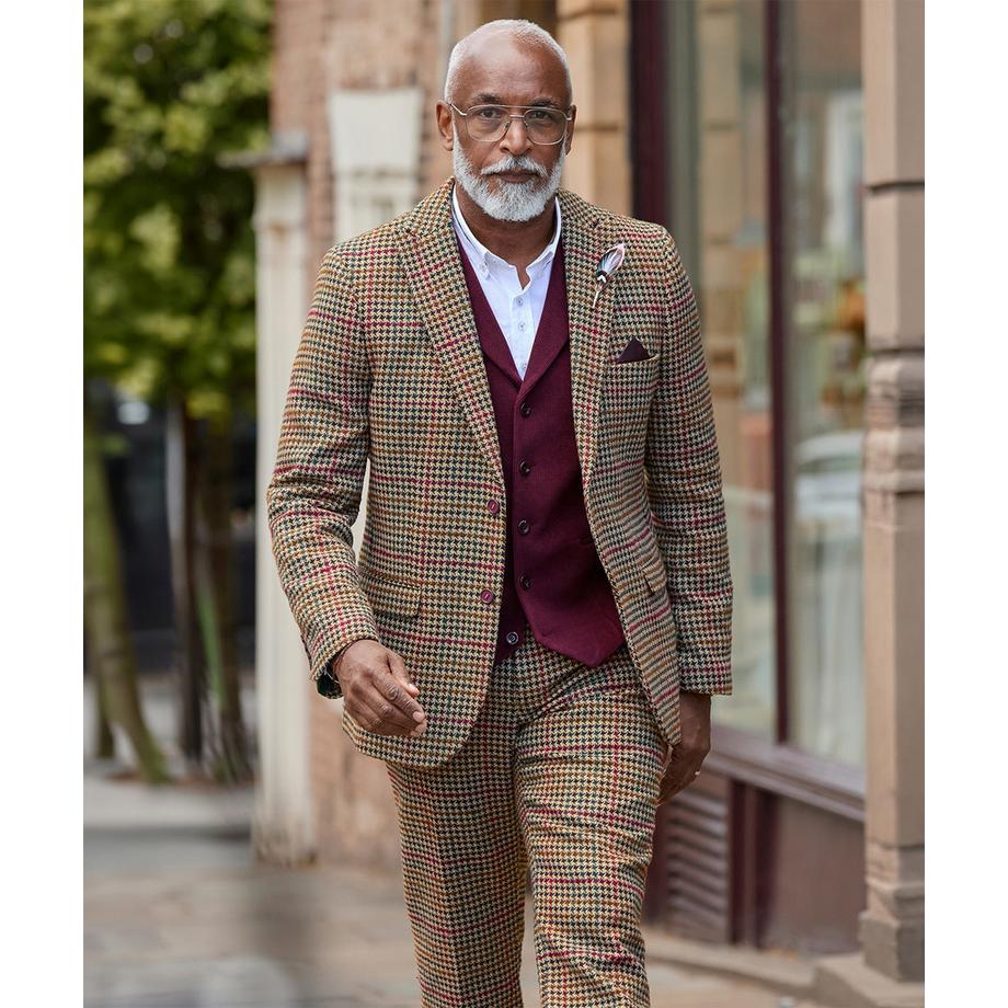Joe Browns Blazer a Motivo Pied-de-Poule Stile Heritage  