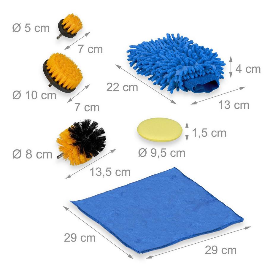 B2X  14-teiliges Autoreinigungsset 