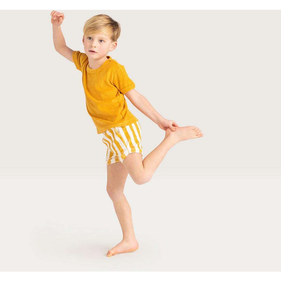 Swim Essentials  Badehose Jungs 122128 Yellow Striped 