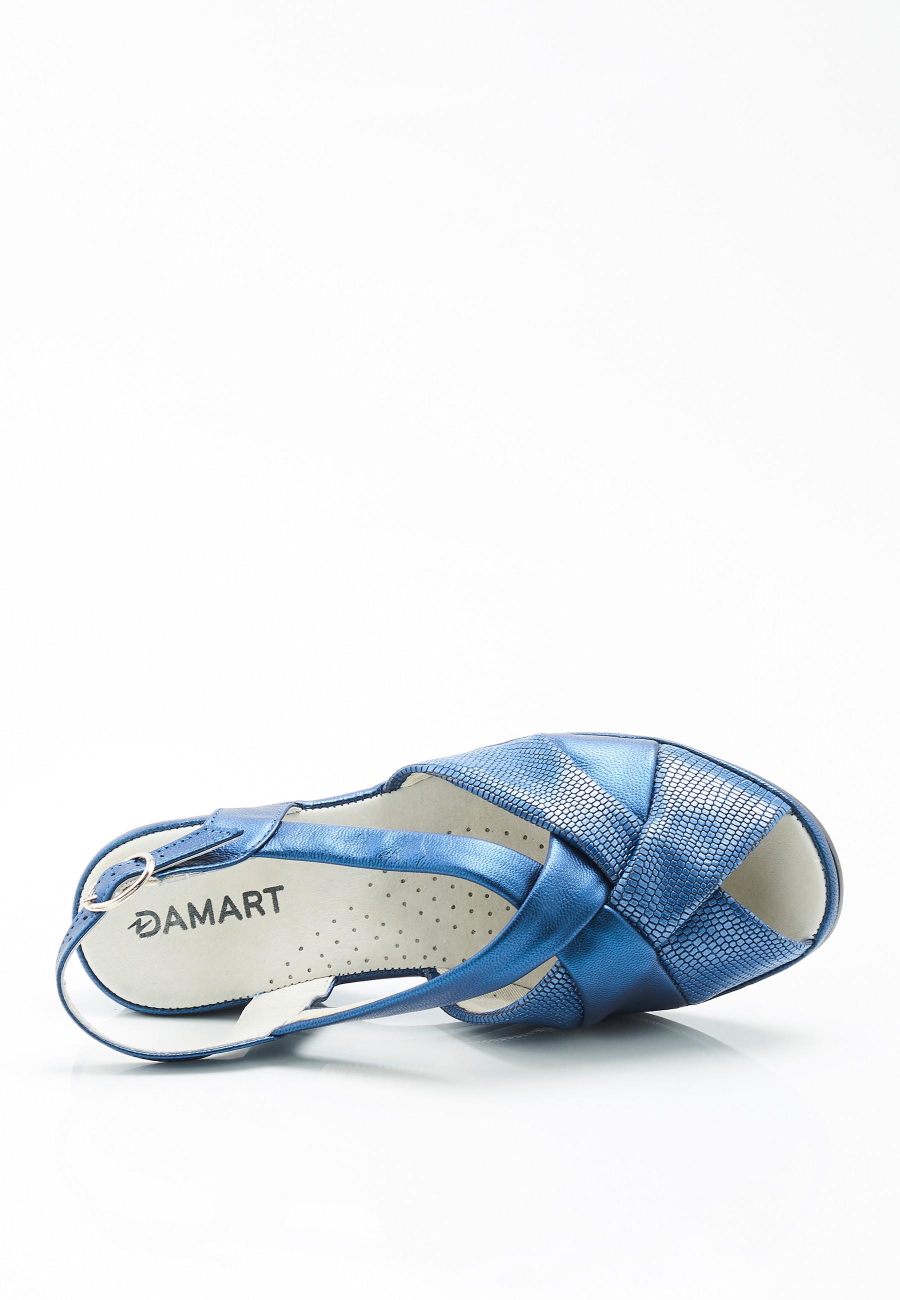 Damart  Ledersandalen, Standardmodell. 