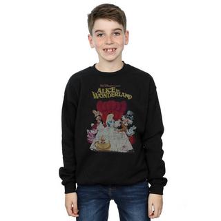 Disney  Alice In Wonderland Retro Poster Sweatshirt 