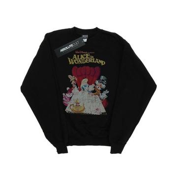 Alice In Wonderland Retro Poster Sweatshirt