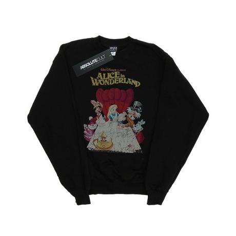 Disney  Alice In Wonderland Retro Poster Sweatshirt 
