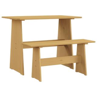 VidaXL Table à manger avec banc bois  