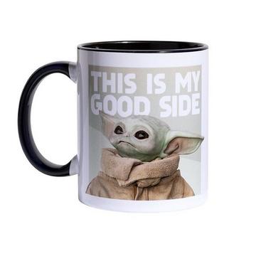 Baby Yoda, Mug - Questo è il mio lato buono