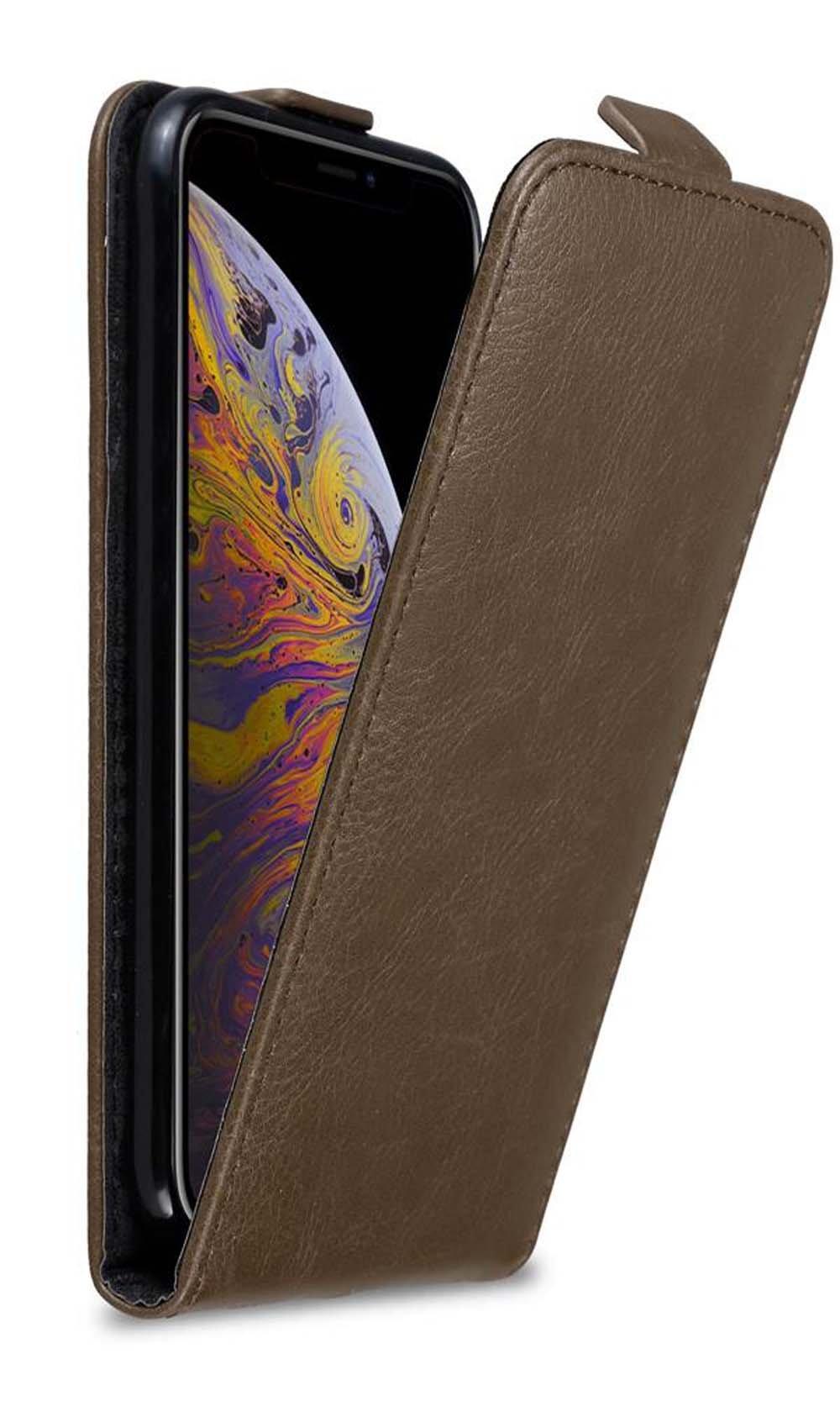 Cadorabo  Housse compatible avec Apple iPhone XS MAX - Coque de protection au design flip avec fermeture magnétique 