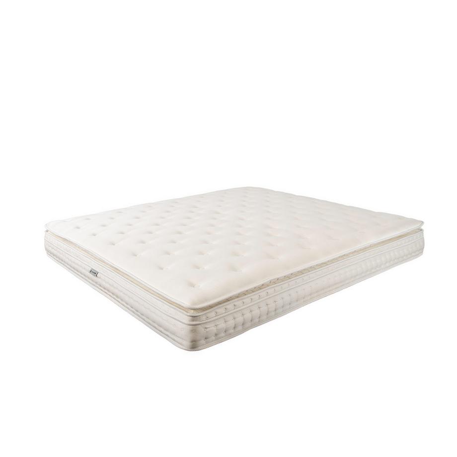 Materasso ibrido in lattice naturale con mini molle e molle insacchettate a 7 zone