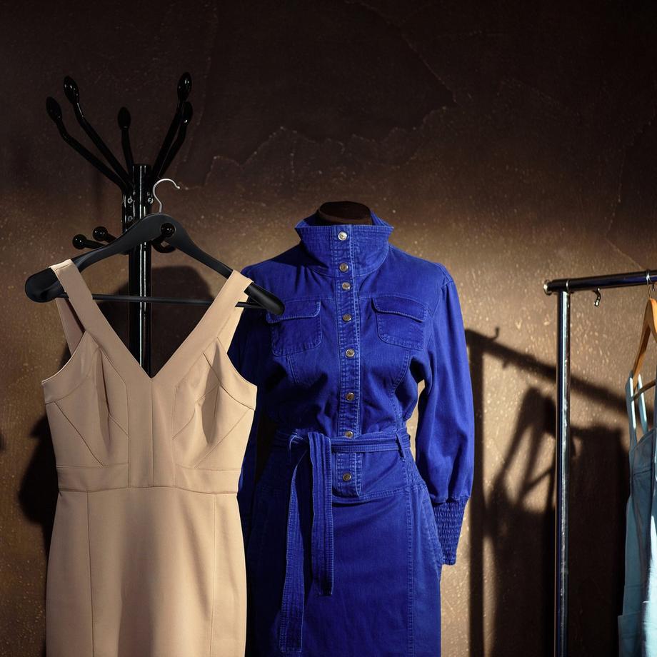 Northix Grucce in legno per abiti, set da 5  