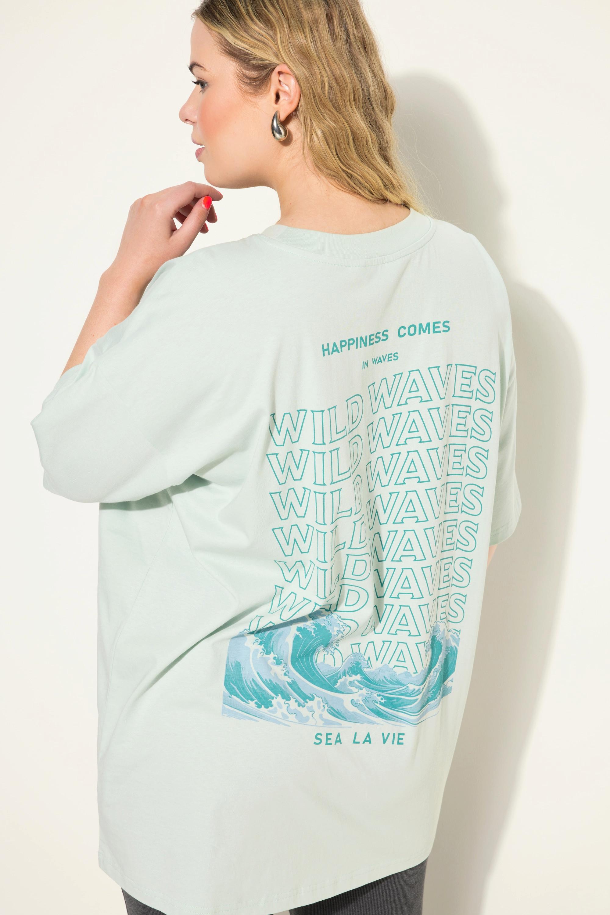 Studio Untold  Maglia lunga con scollo a girocollo e Wave 