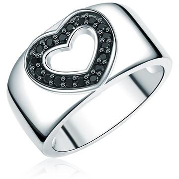 Femme Bague en argent Coeur