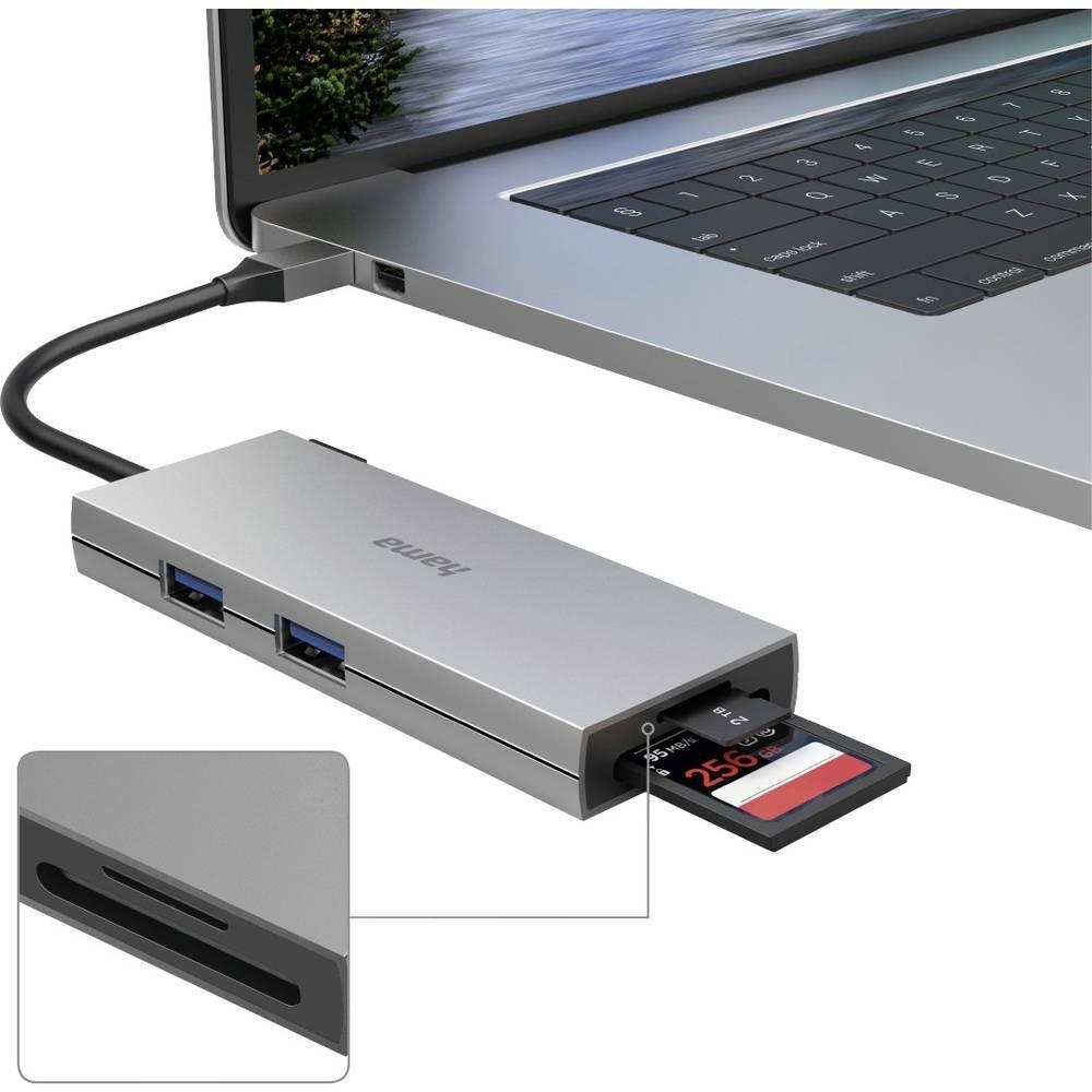 hama  Hama 00200110 USB-C® (USB 3.1) Multiport Hub 1 pz. 