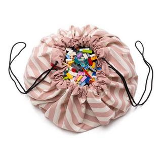 Play&Go  Stripes pink Spielzeugsack 