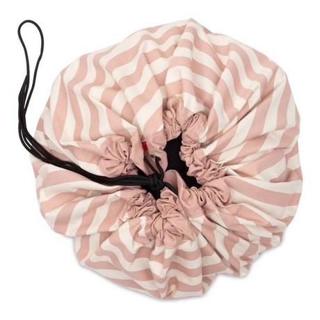 Play&Go  Stripes pink Spielzeugsack 