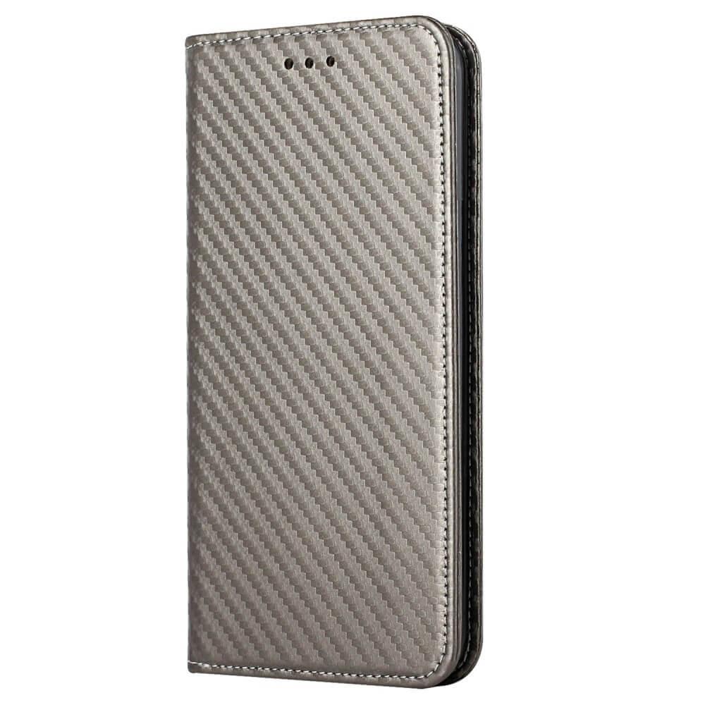 Cover-Discount  Xiaomi Poco X5 - Carbon Look Flip Case Hülle 