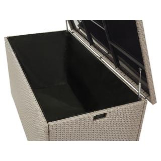 Beliani Coffre de rangement en Polyrotin Boho MODENA  