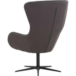 mutoni Fauteuil haut avec fonction pivotante, gris foncé  