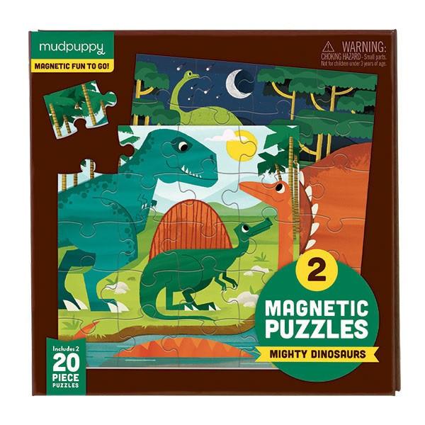 mudpuppy  Magnetic Fun Mighty Dinosaurs 