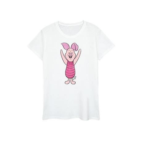 Winnie the Pooh T-shirt con Stampa Grafica Porcinetto  