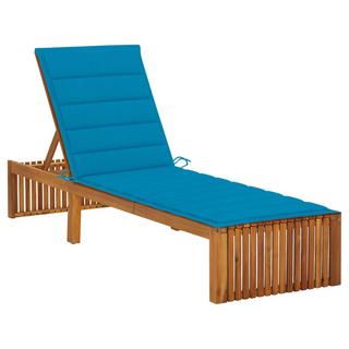 VidaXL Chaise longue bois d'acacia  