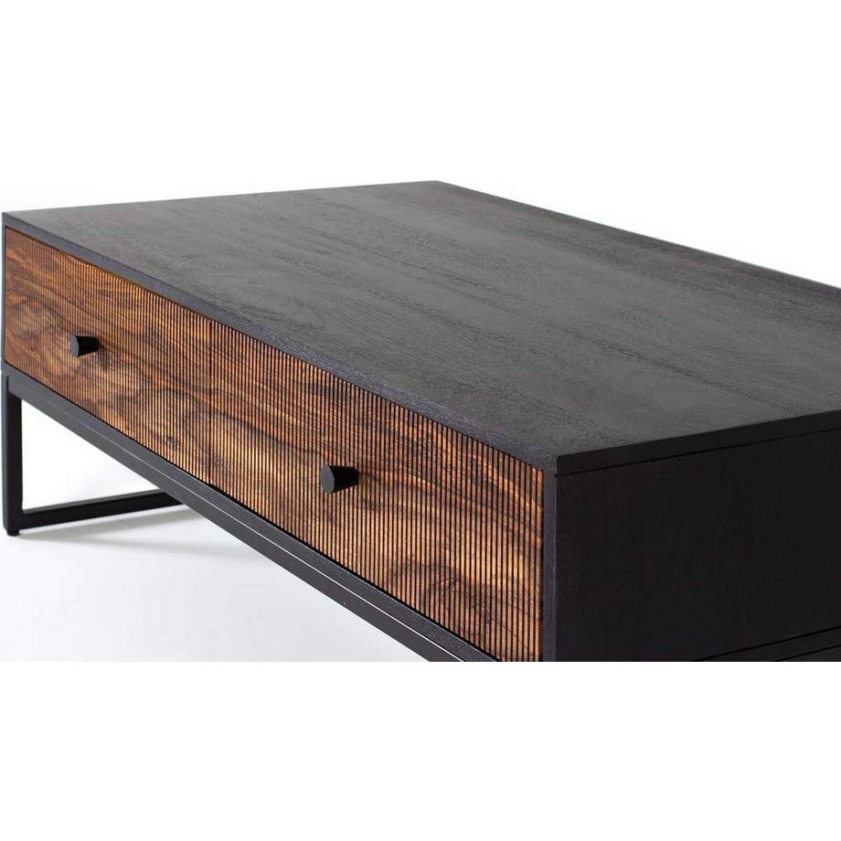 mutoni Tavolino Quadra palissandro nero 110  