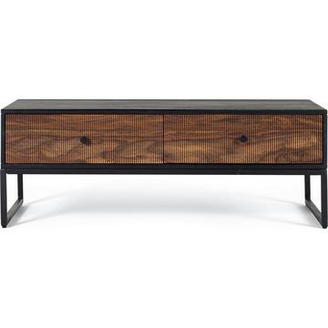 Table basse Quadra palissandre noir 110